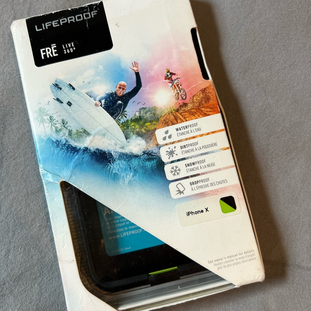 Lifeproof Waterproof IPhone X case